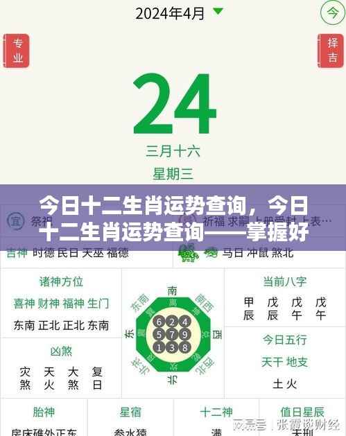 今日十二生肖运势详解——掌握好运势,开启美好一天!