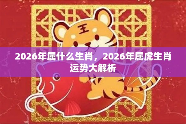 2026年属虎生肖运势深度解析
