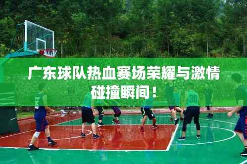 广东球队热血赛场荣耀与激情碰撞瞬间!