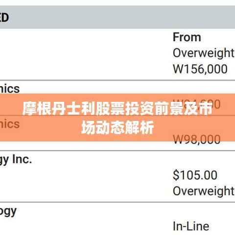 摩根丹士利股票投资前景及市场动态解析